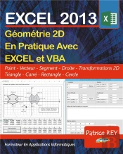 Geometrie 2d Avec Excel 2013 Et Vba - Avec Le Tableur Excel