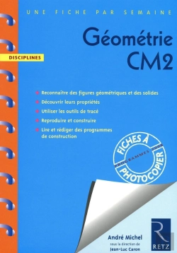 Bertrand.pt - Geometrie ; Cm2 ; Fiches A Photocopier (Edition 2009)