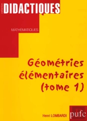 Géométries Élémentaires : Tome I