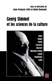 Georg Simmel Et Les Sciences De La Culture
