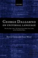 George Dalgarno On Universal Language