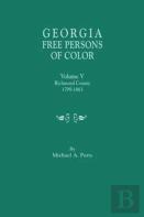 Georgia Free Persons Of Color. Volume V