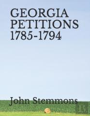 Georgia Petitions 1785-1794