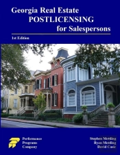 Georgia Real Estate Postlicensing For Sa