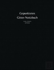 Gepunktetes Gitter-Notizbuch