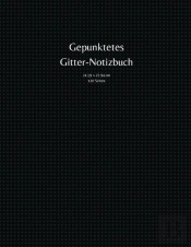 Gepunktetes Gitter-Notizbuch