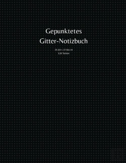 Bertrand.pt - Gepunktetes Gitter-Notizbuch
