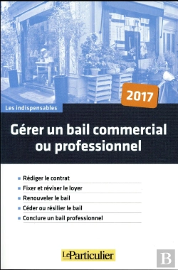 Bertrand.pt - Gerer Un Bail Commercial Ou Professionnel