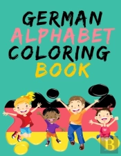 German Alphabet Coloring Book.- Stunning