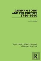 German And Song 1740 - 1900
