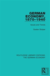 German Economy, 1870-1940