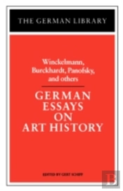 German Essays On Art History