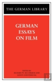 German Essays On Film