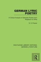 German Lyric Poetry