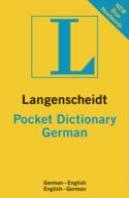 German Pocket Langenscheidt Dictionary