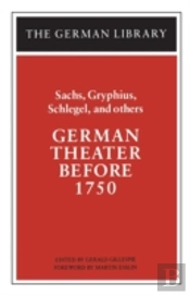 German Theatre Before 1750