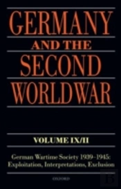 Germany And The Second World War Volume Ix/Ii