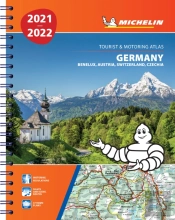 Germany, Benelux, Austria, Switzerland, Czech Republic 2021 - Tourist And Motoring Atlas (A4-Spiral)