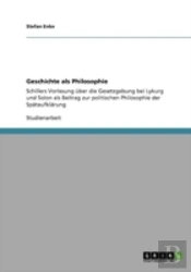 Geschichte Als Philosophie