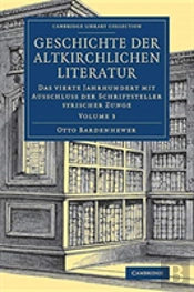 Geschichte Altkirchlichen Lit V3