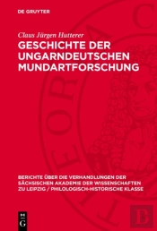 Geschichte Der Ungarndeutschen Mundartforschung