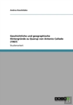 Bertrand.pt - Geschichtliche Und Geographische Hintergrunde Zu Quarup Von Antonio Callado (1967)
