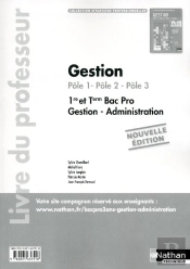 Gestion 1re/Tle Bac Pro Pôles 1 À 3 Situations Professionnelles Livre Du Professeur