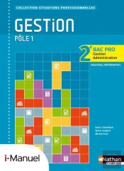 Gestion 2e Bac Pro Gestion-Administration Ptle 1l Icence Numerique Eleve - I-Manuel+Ouvrage Papier