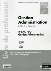 Gestion Administration - Pole 1/Pole 3 - 2e Bac Pro (Situations Professionnelles) Professeur - 2017