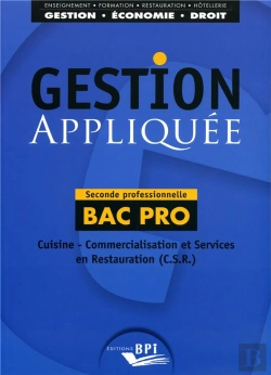 Bertrand.pt - Gestion Appliquée ; Bac Pro ; 2nd Professionnelle