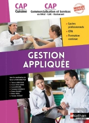 Gestion Appliquee - Cap Cuisine/Cap Commercialisation Et Services En Hcr 1ere/2eme Annees - Eleve