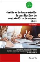 Gestion De La Documentacion De Constitucion Y De Contratacio