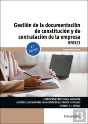 Gestion De La Documentacion De Constitucion Y De Contratacion De La Empresa
