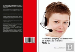 Bertrand.pt - Gestion De Quejas Y Reclamaciones En Materia De Consumo. Mf0