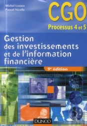 Gestion Des Investissements Et De L'Information Financiere - 9e Edition - Manuel