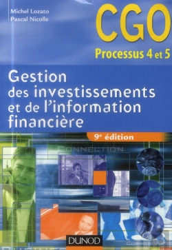 Bertrand.pt - Gestion Des Investissements Et De L'Information Financiere - 9e Edition - Manuel