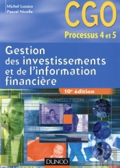 Gestion Des Investissements Et De L'Information Financière ; Manuel (10e Édition)