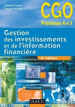 Bertrand.pt - Gestion Des Investissements Et De L'Information Financière ; Manuel (8e Édition)