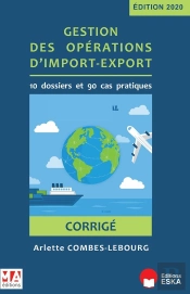 Gestion Des Opérations D'Import-Export ; Corrigé
