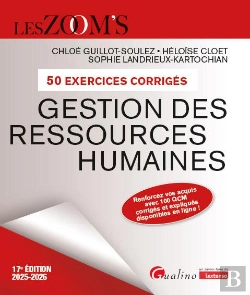 Bertrand.pt - Gestion Des Ressources Humaines : 50 Exercices Corrigés ; Renforcez Vos Acquis Avec 100 Qcm Corrigés (Édition 2025/2026)