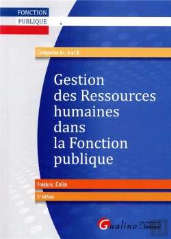 Bertrand.pt - Gestion Des Ressources Humaines Dans La Fonction Publique, 3eme Edition