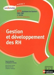 Gestion Et Developpement Des Rh Activite 3 Bts 2  Assitant De Gestion Pme/Pmi Eleve 2010