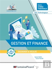 Gestion Et Finance ; Terminale Stmg ; Livre De L'Élève