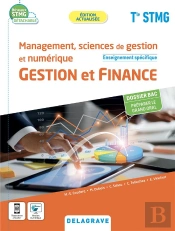 Gestion Et Finance ; Terminale Stmg ; Pochette Élève
