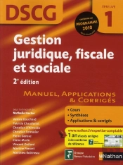 Gestion Juridique Fiscale Et Sociale - Epreuve 1 Dscg 2010