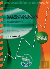 Gestion Juridique, Fiscale, Sociale - Corrige