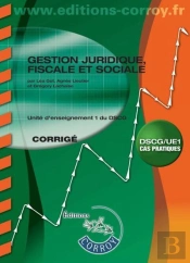 Gestion Juridique, Fiscale, Sociale - Corrige