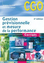 Gestion Prévisionnelle Et Mesure De La Performance ; Corrigés (5e Édition)