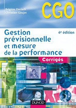 Bertrand.pt - Gestion Prévisionnelle Et Mesure De La Performance ; Corrigés (5e Édition)