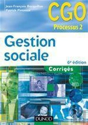 Gestion Sociale - 6e Edition - Corriges